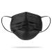 Buy Medical IIR Standard EN14683 Certified 3-Layer Disposable Masks - BFE 98% - 100 Pack Black Oral Masks for International Shipping - Buy Online on SooperMarket.com