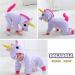 Doladola Baby Unicorn Flannel Hooded Romper | 0-3 Months Infant Outfit - Purple - Buy Online on SooperMarket.com