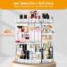 360 Degree Rotating Makeup Organizer | 7 Adjustable Layers | Large Capacity Cosmetic Storage - Buy Online on SooperMarket.com