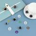 120pcs Glitter Plastic Safety Eyes - 6 Colors, 12mm-20mm Round Eyes for Dolls, Teddy Bears, Toys - DIY Crafts - Buy Online on SooperMarket.com