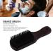 Beard Styling Brush - Soft Elastic Mustache Brush with Wooden Handle for Grooming and Care | International Shipping Available - Buy Online on SooperMarket.com