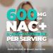 MAXIMUM POTENCY 600mg NAC Capsules (N-Acetyl-L-Cysteine) Supplement Powerful Antioxidant Glutathione Support Liver Support Vegan Gluten Free. 90 Easy to Swallow Capsules. 2 Pack 180 count (Pack of 1) - Buy Online on SooperMarket.com