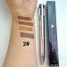 1/3PCS 4 In1 Eyebrow Contour Highlight Pen 4 in 1 Makeup Pen Waterproof Defining Highlighting Brow Pen Rotating Eyebrow Pencil Portable Eye Beauty Makeup Tool Gifts for Birthday Christmas 02# - Buy Online on SooperMarket.com