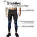 CW-X Men's Stabilyx Joint Support Compression Tights - Medium - Black/Grey/Blue - Buy Online on SooperMarket.com