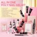 Modelones Poly Nail Gel Kit with 10PCS Nail Tips Clip - Professional Nail Extension Set - Buy Online on SooperMarket.com