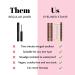 The Quick Flick Hot Fudge Cat Eyeliner Stamp - Water-and-Smudge-Proof Liquid Pen Duo | To The Point 10mm Winged Eyeliner - Buy Online on SooperMarket.com