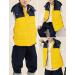 Happy Cherry Kids' Hooded Puffer Vest - Lightweight, Water Resistant Winter Jacket for Boys and Girls, Windproof Down Vest - 3-13 Years (12-13 Years, Yellow) - Buy Online on SooperMarket.com