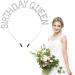 Birthday Queen Headband: Rose-Gold Rhinestone Princess Crown & Sash Set - Perfect Valentine's Day Gift & Party Decoration for Women & Girls - Buy Online on SooperMarket.com