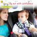 Nuanchu 4-Piece Silicone Pacifier Clips Set for Teething Toy - Navy Blue, Gray, Green - Baby Pacifier Holder for Boys and Girls - Buy Online on SooperMarket.com