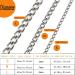 Durable Metal Choke Chain Dog Collar for Outdoor Training - Small, Medium, Large Sizes - Adjustable Silver Necklace - L 65cm, 4.0mm Diameter - Buy Online on SooperMarket.com