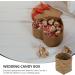 Cabilock 20pcs Wicker Baby Exquisite Grocery Flower Handwoven Crafts Chip Mini Makeup For Dollhouse Ring Natural Bamboo Sweet Goodies Portable Plant Favor Outdoor Anniverary Seagrass - Buy Online on SooperMarket.com