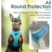 Thinkpet No-Pull Dog Harness Leash Set - Breathable Padded Reflective Safety Harness for Small Medium Large Dogs - Adjustable Running Harness (1 Pack) - Blue - Buy Online on SooperMarket.com