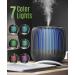 Jack & Rose 140ml Small Diffuser for Home & Office - 7 Color Essential Oil Air Diffuser with Auto Off Function - Buy Online on SooperMarket.com