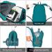 FENGDONG 35L Waterproof Packable Travel Backpack for Men and Women - Lightweight and Foldable Daypack (A3-Green-Upgrade) - Buy Online on SooperMarket.com