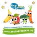 Baby Cheeky Friends Organic Crispy Rings - Millet & Banana Snack for Babies 7+ Months | Vegan Gluten-Free | 2x8-Pack (16 Rings) - Buy Online on SooperMarket.com