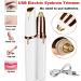 Electric Eyebrow Trimmer for Women - Painless Face Hair Remover & Eyebrow Razor with Comb - Perfect for Mustache & Chin Hair (White) - Buy Online on SooperMarket.com