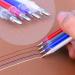 4pc Heat Erasable Pens with 20 Refills for Sewing, Quilting & Dressmaking - Blue Cap Tailor's Chalk Pen - Buy Online on SooperMarket.com