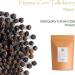 Organic Tellicherry Black Peppercorns for Grinder - Premium 100g Peppercorn Pack - Buy Online on SooperMarket.com