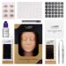 LASHVIEW Eyelash Extension Kit with Mannequin Head - Professional Training Kit for Beginners - Buy Online on SooperMarket.com