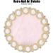 Cosmetic Nail Mixing Palette Color Mixing Nail Art Tips Display Plate Nail Art Display Board Nail Art Palette Drawing Painting Dish Manicure Nail DIY Mixing Holder Tool for Nail(golden foundation) - Buy Online on SooperMarket.com