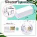 Suclain 4 Pcs Nail Drill Bit Cleaner Brush & Holder - Steel Wire & Nylon Brush, 2 Replacement Brushes, Display Organizer - 48 Holes for Home or Salon - Buy Online on SooperMarket.com