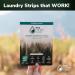 Eco Living Club Laundry Detergent Sheets Hypoallergenic Eco-Friendly Biodegradable Plastic Free Paraben and Cruelty Free Travel Friendly Eco-strips (40 Load) (Spring Scent) - Buy Online on SooperMarket.com