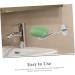 Amosfun 3pcs Stainless Steel Soap Holder Soap Float Holder Sink Sponge Holders Magnetic Soap Container Bathroom Bar Soap Holder Magnetic Soap Holder for Shower Wall Air Dry Soap Dish - Buy Online on SooperMarket.com