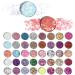 evpct CAKAILA 40 Color Glitter Eyeshadow Palette with Glue Gel - Sparkly Eye Makeup Palette for Women - Buy Online on SooperMarket.com