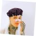 Satin Lined Shower Cap Set for Women - 4pc Flower Pattern Turbans | Washable & Stylish Hair Bonnets - Healeved - Buy Online on SooperMarket.com