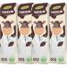 WOOGIE - 40 x Flavoured Magical Milk Straws - Straws with Cocoa Sugar Pearls / Austria