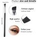Lusofie 3pcs Eyeliner Brush Set - Professional Eye Makeup Brushes for Angled Eyeliner, Concealer, and Beveled Eyebrows - Buy Online on SooperMarket.com