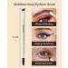 Dual-Ended Angled Eyebrow Brush - Define Eyebrows & Eyeliner with Spoolie - D108 | International Shipping Available - Buy Online on SooperMarket.com