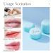 0.25 oz Empty Lip Balm Containers - 12 Pack Square Tubes for Natural Lip Care - DIY & BPA Free (Blue) - Buy Online on SooperMarket.com