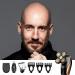 Electric Bald Head Razor for Men - 4 in 1 Grooming Kit with LED Display, Cordless Rotary Shaver - Wet/Dry, USB Rechargeable - Rose Gold - Buy Online on SooperMarket.com