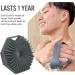 Antimicrobial Sud Scrub Silicone Body Scrubber - Exfoliating & Eco-Friendly Shower Brush for Sensitive Skin | Charcoal Infused - Buy Online on SooperMarket.com
