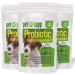 PetSupp Probiotics for Dogs Good Stomach & Gut Health 120 Probiotic Tablets Handy Re-Sealable Bag.
