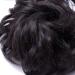 Dark Brown Updo Hairpiece Scrunchie 35g | Ribbon Ponytail Extensions Wavy Curly Messy Bun Chignon | Hair Piece for Stylish Looks - Buy Online on SooperMarket.com