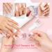 Saviland French Nail Stamp Kit with White Gel Polish - Nail Art Stamping Set for French Manicure - Buy Online on SooperMarket.com