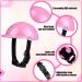 Xuniea 2 Pieces Small Dog Helmet and Goggles Puppy Sunglasses UV Protection PET Helmet with Adjustable Belt Dog Motorcycle Hard Safety Hat for Doggie Windproof Glasses Small Dog Cycling Riding(Pink) - Buy Online on SooperMarket.com