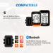 MOOFIT CS9 Speed & Cadence Sensor - Bluetooth & ANT+ Wireless Bicycle Sensor IP67 Waterproof Compatible with Wahoo Zwift Peloton Coosporides Rouvy - Black (1 Pack) - Buy Online on SooperMarket.com