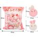 Cute Snack Pillow Bunny Plush Toy - Kawaii Rabbit Pudding Pillow with Removable Bunny Dolls - Creative Gift for Kids - 8 Sakura Bunnies - Buy Online on SooperMarket.com