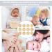 NPQ 12 Pcs Baby Monthly Milestone Cards - Wooden Baby Announcement Signs for New Parents | Baby First Year Growth Photo Props - Newborn Photography Gift Set - Buy Online on SooperMarket.com