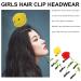 KALLORY 10pcs Bean Sprout Hair Clips - Cute Green Pea Barrettes for Girls - Buy Online on SooperMarket.com