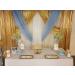 Gold Sequin Backdrop Curtain Panels - 2 Pieces 2FTx8FT for Stage, Wedding, Party - Stunning Gold Background Drapes - Buy Online on SooperMarket.com