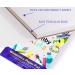 Premium Quality Watercolor Drawing Finger Paint Paper - 2 Pads (100 Sheets) - 220 GSM - Natural White - Buy Online on SooperMarket.com