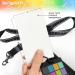 12x12 Foldable White Balance Gray Reference Reflector Card Set for Photography - Pixiss 4-in-1 Color Correction Kit - Buy Online on SooperMarket.com