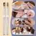 Shine Chance Acrylic Nail Art Brush Size 8 - 100% Pure Kolinsky Hair Oval Nail Brush for Professional Acrylic Application and Manicure - DIY Home Salon Tool - Buy Online on SooperMarket.com