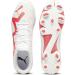PUMA Men's Future Play FG/AG Football Shoe - EU 43 White & Fire Orchid | International Shipping Available - Buy Online on SooperMarket.com