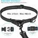 Uppetly Hands Free Dog Running Leash with Adjustable Waist Belt Dual Handle Elastic Bungees Retractable Rope for Medium and Large Dogs Reflective Stitches for Walking Hiking Biking With Pouch for 2 dogs - Buy Online on SooperMarket.com
