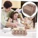 Mikikit 20pcs 10 Pulp Egg Tray Fold up Flats Folding Tray Paper Egg Tray Home Egg Tray Pearlescent Dispenser - Buy Online on SooperMarket.com